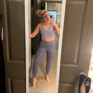 Periwinkle Sparkle Nike Leggings